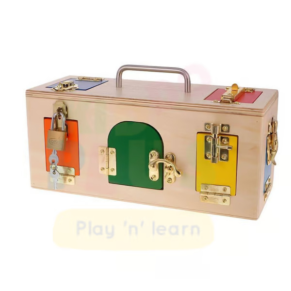 Montessori Practical Lock Box